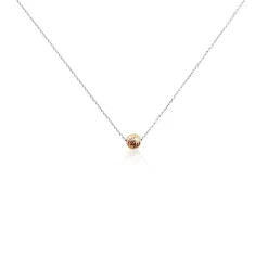 Histoire d'Or Collier Argent Bicolore Ramiro