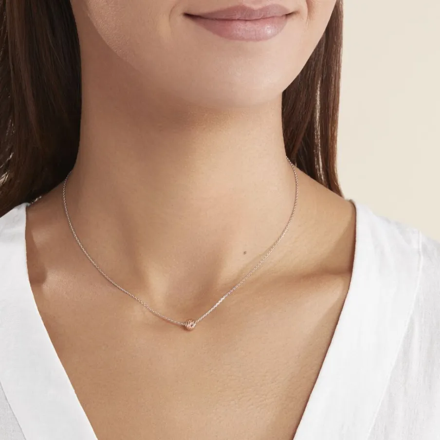 Histoire d'Or Collier Argent Bicolore Ramiro