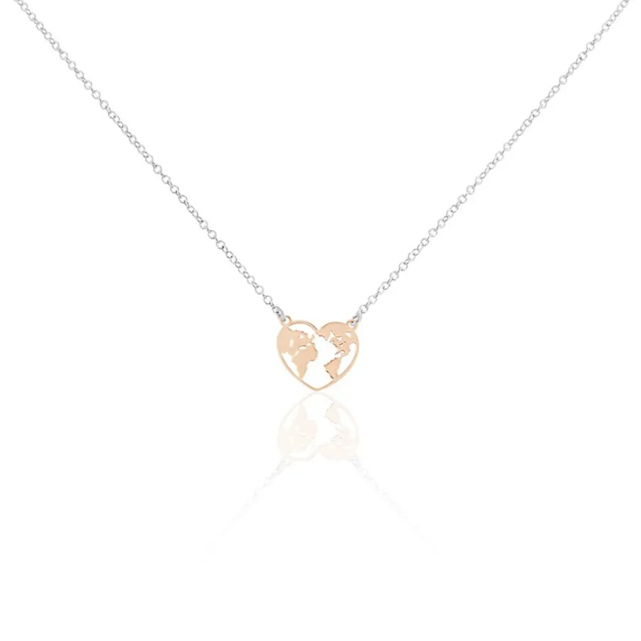 Histoire d'Or Collier Argent Bicolore Toyo