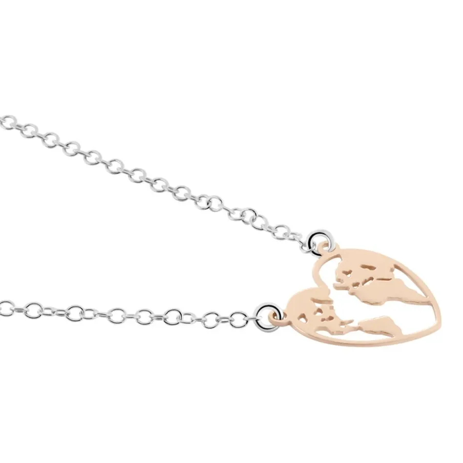 Histoire d'Or Collier Argent Bicolore Toyo