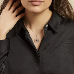 Collier Argent Blanc Aeson Ambre-Histoire d'Or Discount