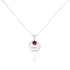 Histoire d'Or Collier Argent Blanc Alanna Ambre