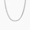 Histoire d'Or Collier Argent Blanc Alayna