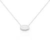 Histoire d'Or Collier Argent Blanc Ankur Oxydes De Zirconium