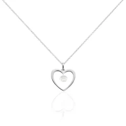 Collier Argent Blanc Armo Oxydes De Zirconium-Histoire d'Or Outlet