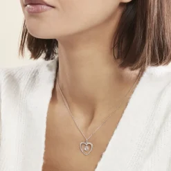 Collier Argent Blanc Armo Oxydes De Zirconium-Histoire d'Or Outlet