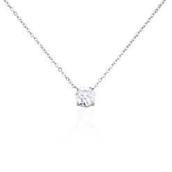 Histoire d'Or Collier Argent Blanc Aroha Oxyde De Zirconium