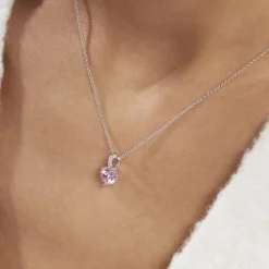 Collier Argent Blanc Atieno Oxyde De Zirconium-Histoire d'Or Hot