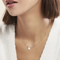 Collier Argent Blanc Augustine-Histoire d'Or