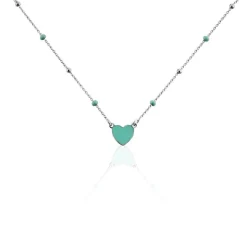 Collier Argent Blanc Augustine-Histoire d'Or Clearance