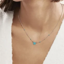 Collier Argent Blanc Augustine-Histoire d'Or Clearance