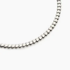 Collier Argent Blanc Barbara-Histoire d'Or