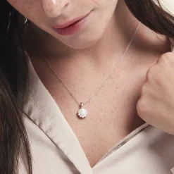 Collier Argent Blanc Cheri Perle De Culture Oxydes De Zirconium-Histoire d'Or Discount