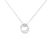 Collier Argent Blanc Circus Oxyde De Zirconium Maille-Histoire d'Or