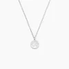 Histoire d'Or Collier Argent Blanc Colombina