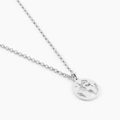 Histoire d'Or Collier Argent Blanc Colombina