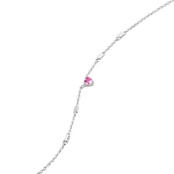 Collier Argent Blanc Declaration Oxyde De Zirconium-Histoire d'Or New