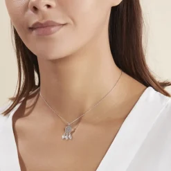 Collier Argent Blanc Ida-Histoire d'Or Online