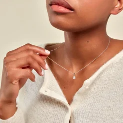 Histoire d'Or Collier Argent Blanc Jenah Oxyde De Zirconium