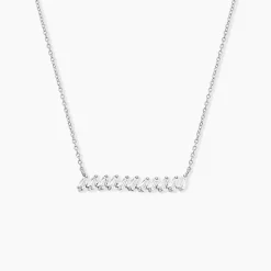 Histoire d'Or Collier Argent Blanc Joceius Oxydes De Zirconium