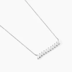 Histoire d'Or Collier Argent Blanc Joceius Oxydes De Zirconium