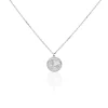 Histoire d'Or Collier Argent Blanc Lew