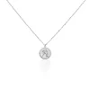 Histoire d'Or Collier Argent Blanc Lew