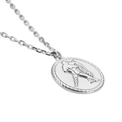Histoire d'Or Collier Argent Blanc Lew