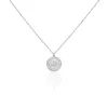 Histoire d'Or Collier Argent Blanc Lew