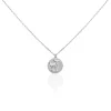 Histoire d'Or Collier Argent Blanc Lew