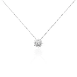 Histoire d'Or Collier Argent Blanc Maximille Oxydes De Zirconium