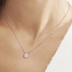 Histoire d'Or Collier Argent Blanc Maximille Oxydes De Zirconium