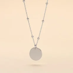 Collier Argent Blanc Mireio-Histoire d'Or Outlet