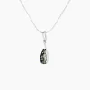 Collier Argent Blanc Odilon Ambre-Histoire d'Or Best