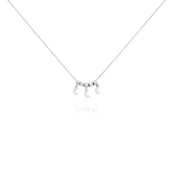 Collier Argent Blanc Olie-Histoire d'Or Best