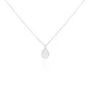 Collier Argent Blanc Paros-Histoire d'Or