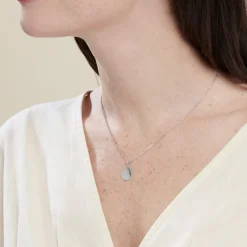 Collier Argent Blanc Paros-Histoire d'Or