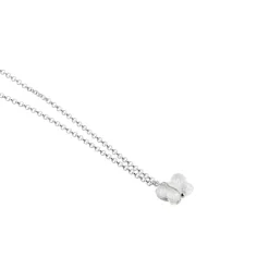 Collier Argent Blanc Patriki Cristal De Swarovski-Histoire d'Or New