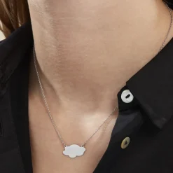 Collier Argent Blanc Philiphina-Histoire d'Or Hot