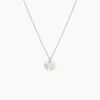 Histoire d'Or Collier Argent Blanc Pierine Nacre