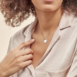 Collier Argent Blanc Raimbaut Oxyde De Zirconium-Histoire d'Or