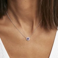 Histoire d'Or Collier Argent Blanc Rio Copacabana Oxyde De Zirconium