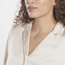 Collier Argent Blanc Sebastina-Histoire d'Or New