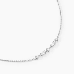 Histoire d'Or Collier Argent Blanc Shiny Nights Oxyde De Zirconium