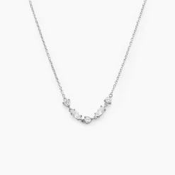 Histoire d'Or Collier Argent Blanc Shiny Nights Oxyde De Zirconium