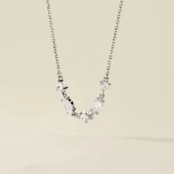 Histoire d'Or Collier Argent Blanc Shiny Nights Oxyde De Zirconium