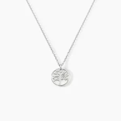 Histoire d'Or Collier Argent Blanc Sofee Nacre