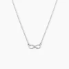Histoire d'Or Collier Argent Blanc Teoxane