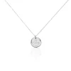 Histoire d'Or Collier Argent Blanc Vaodez