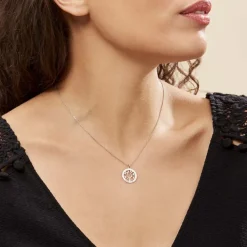 Collier Argent Blanc Vroon-Histoire d'Or Sale